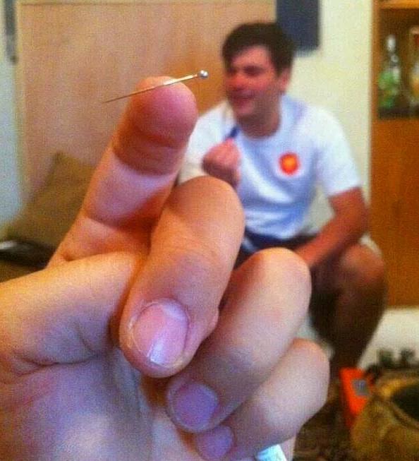 18. Parmaa toplu ine geirmek