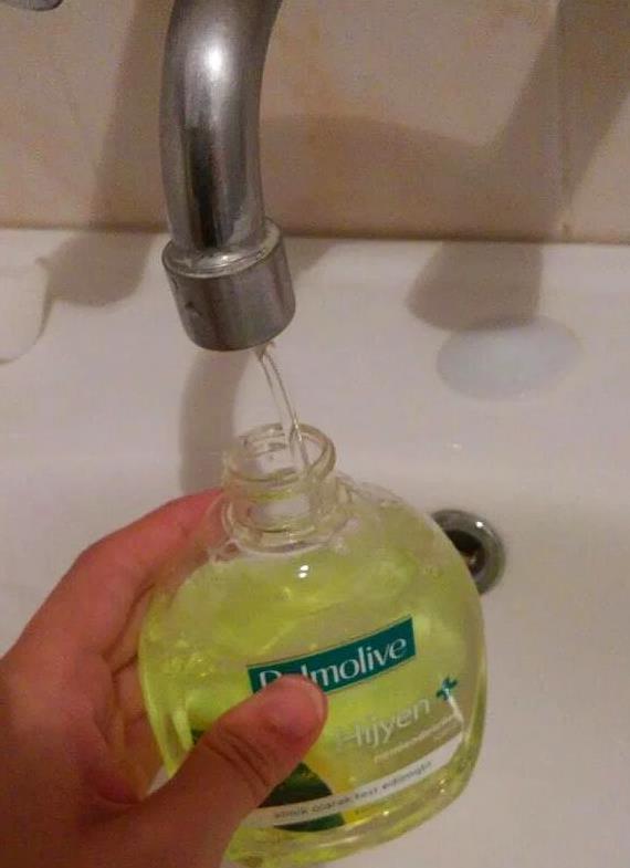 14. ampuana su doldurmak