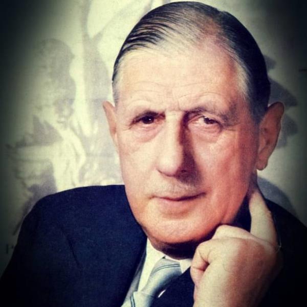 CHARLES DE GAULLE: Tavuk belki yolun karsna geti, ama otoyolun karsna henz gemedi.