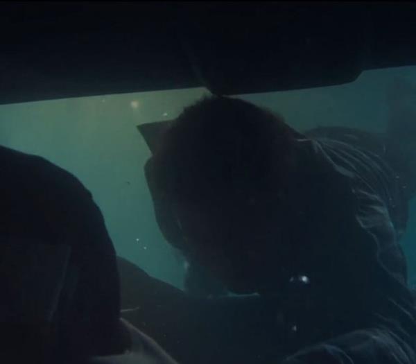 Ardndan cam parampara eden adam kz kolundan tutarak aratan karmaya alr.