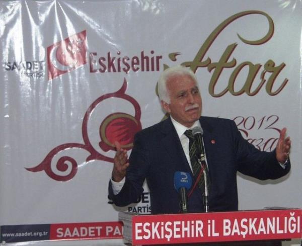 Saadet Partisi lideri Mustafa Kamalak
