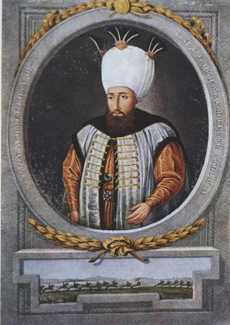 III. Ahmed<br>  Sancak-ı Şerifi sana, seni Yüce Allah'a emanet eyledim. Tatar Hanı'nın sayı ile amel eyle, onun sözünden dışarı çıkma! (Baltacı Mehmet Paşa'ya)