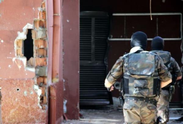 Diyarbakr'da ID&#8217;e ynelik dzenlenen operasyon srasnda yaanan atmann iddeti, operasyonun sona ermesinin ardndan ortaya kt.