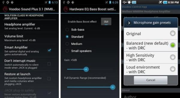 "Sessiz mod"a gemek iin sesi sonuna kadar ksmanz, ses seviyelerini bamsz olarak ayarlamak iin aa oka dokunmanz yeterli.