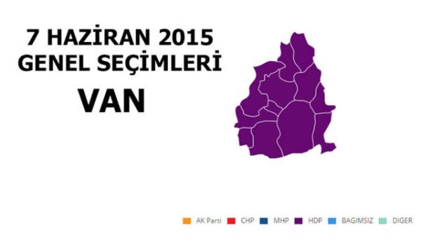 <p>HDP: %74,82</p>  <p>  MLLETVEKL SAYISI: 7</p>  <p>  AK PART: %19,38</p>  <p>  MLLETVEKL SAYISI: 1</p>  <p>  MHP: %2,70</p>  <p>  MLLETVEKL SAYISI: 0</p>  <p>  CHP: %0,98</p>  <p>  MLLETVEKL SAYISI: 0</p>