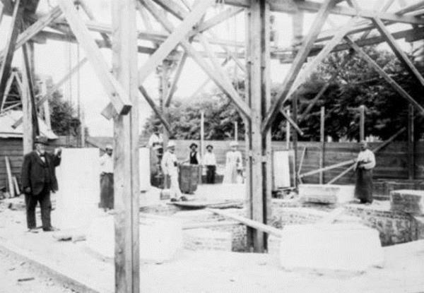 Alman emesi'nin inas Sultanahmet, 1900-1901