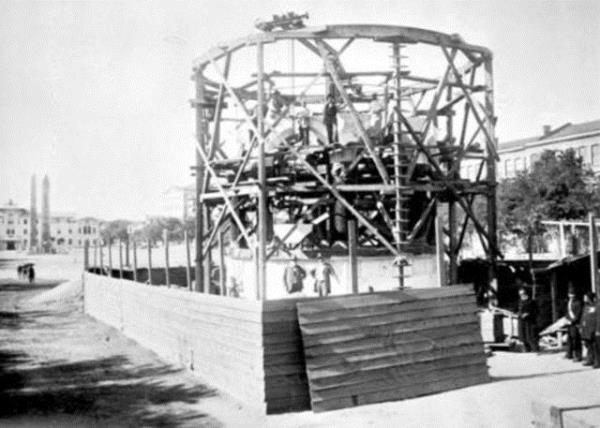 Alman emesi'nin inas Sultanahmet, 1900-1901