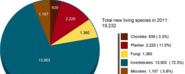 Sadece 2009 ylnda 19,232 yeni canl tr kefedildi. Bir teoriye gre hala doada bilim insanlar tarafndan kefedilmeyi bekleyen 10 milyonun zerinde canl tr bulunuyor.