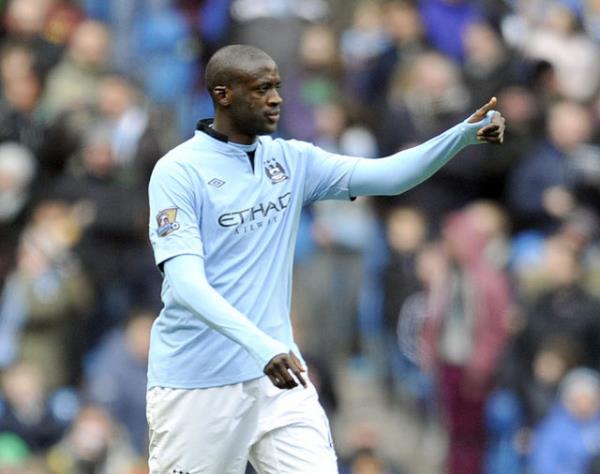 37. Yaya Toure (Manchester City)