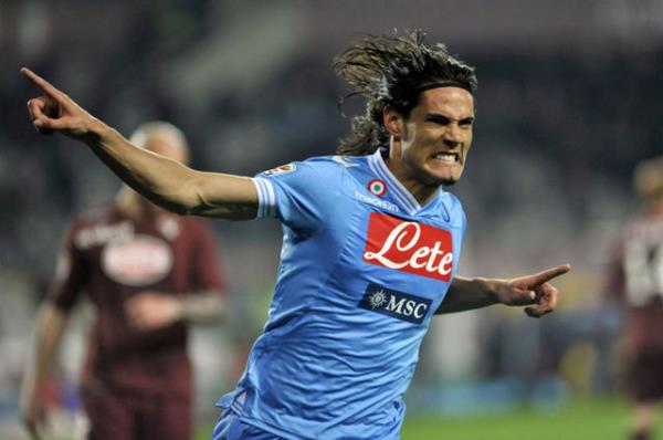6. Edinson Cavani (Napoli)