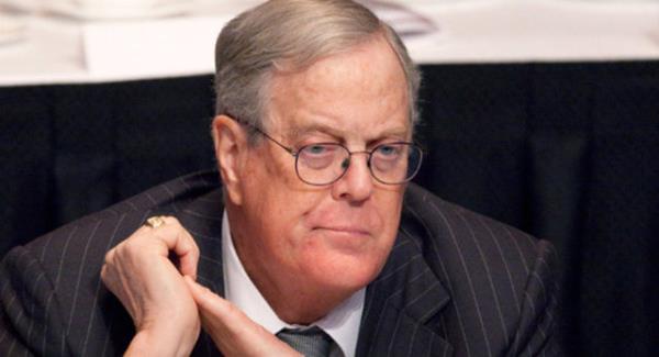 <p>29-David Koch</p>  <p>          Koch Industries</p>  <p>                  Ya: 75</p>