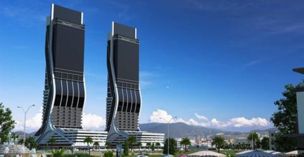 <p>Folkart Towers </p>  <p>   2014 ylnda yaplan bina tam 46 katl. Yksekliiyse 200 metre.</p>