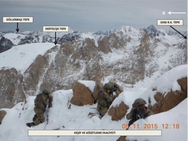 Hava Kuvvetleri bu gruplar etkisiz hale getirdi.