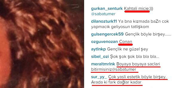 ve ite genlik fotorafna gelen baz yorumlar...