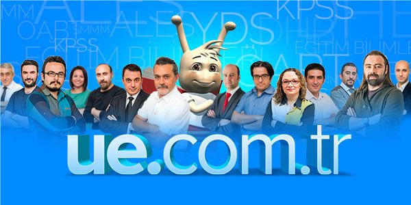 Uzman kadromuzla biz herzaman yannzdayz; Zorlu KPSS srecini kolaylatrmak ve size hedefe ulatrmak iin bi tk yeter; www.ue.com.tr veya 444 3 269