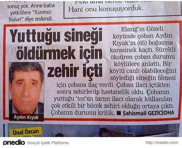 10. Ajanlarnzn zehirleri vz gelir