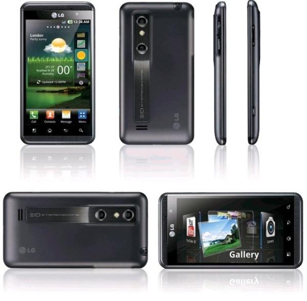 <p>LG Optimus 3D P920</p>  <p>lemci: ift ekirdek 1 GHz Cortex-A9</p>  <p>Kamera: 5 MP</p>  <p>Ekran: 4.3 in</p>  <p>letim sistemi: Android OS, v2.2</p>  <p>Fiyat: 957-999 TL</p>