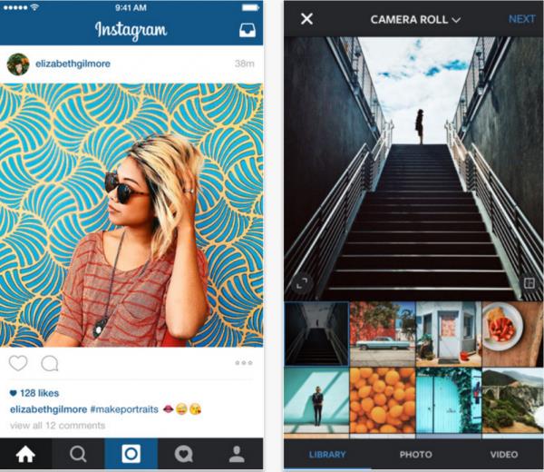 iPhone 6S&#8217;teki En yi uygulama  <br>  Instagram