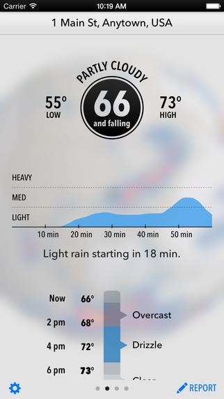 Apple Watch Yln Uygulamas  <br>  Dark Sky