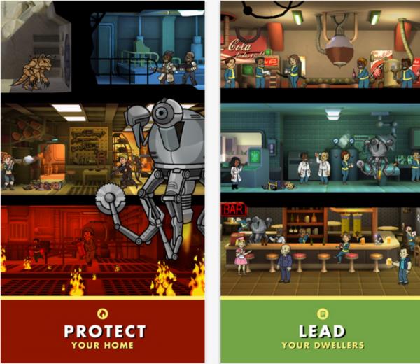 En yi kinci Oyunlar  <br>  Fallout Shelter  <br>  Mr Jump