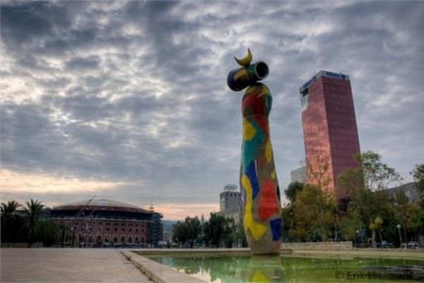 spanya Dona i Ocell - Barselona