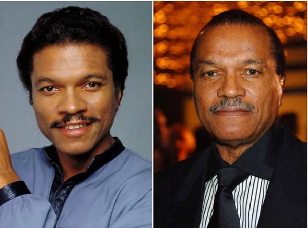 11. Billy Dee Williams (Lando Calrissian) 1980 - 2014