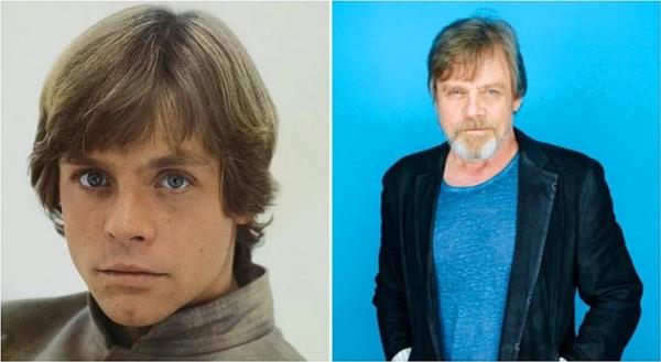 1. Mark Hamill (Luke Skywalker) 1980 - 2015