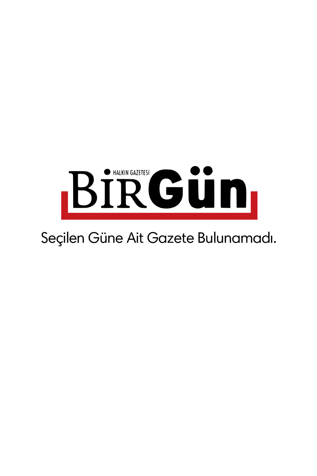 Birgün Gazetesi Manşeti